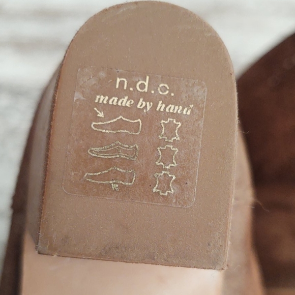 🟨Like New n.d.c. Made by Hand Suede Booties - Picture 11 of 13